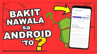 MGA ANDROID FEATURES NA NAWALA AT MAWAWALA NA - #askqkotman