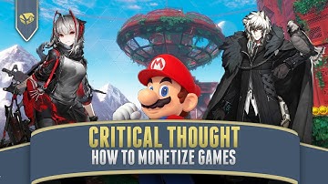 The Basics of Monetization in Video Games | Critical Thought, Free to Play Game Design