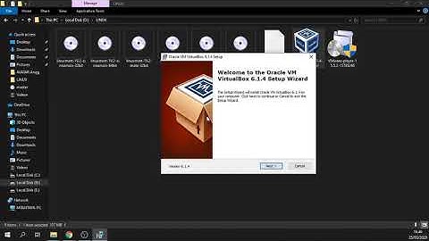 Install Virtual Machine VM VirtualBox 6 1 64 bit UMRI POS 03