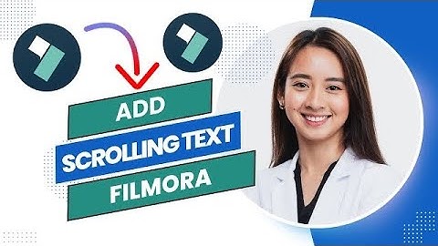 How to Add Scrolling Text on Filmora (Best Method).