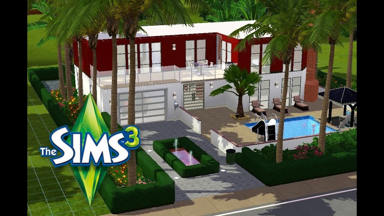 Les sims 3 construction maison de rêve youtube
