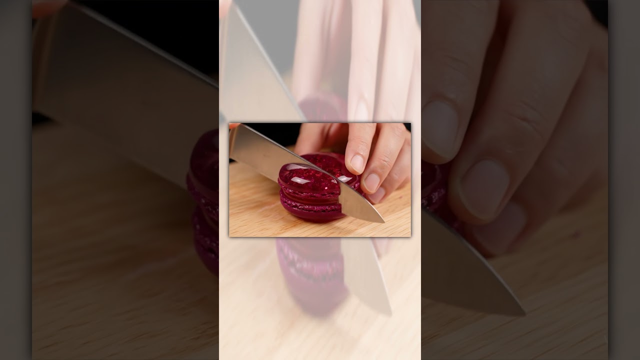 [ASMR] Cherry Glass Macaron—Snap & Shatter 