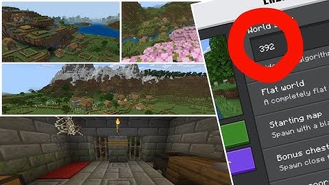 Minecraft 1.20 Seed Huge Zombie Village And Basement Igloo Near Spawn