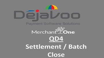 Dejavoo QD4 | Batch Settlement | M1 Tech Support