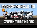 BeamNG Drive Random Vehicle #18 Crash Testing #120 - Insanegaz