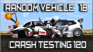 BeamNG Drive Random Vehicle #18 Crash Testing #120 - Insanegaz