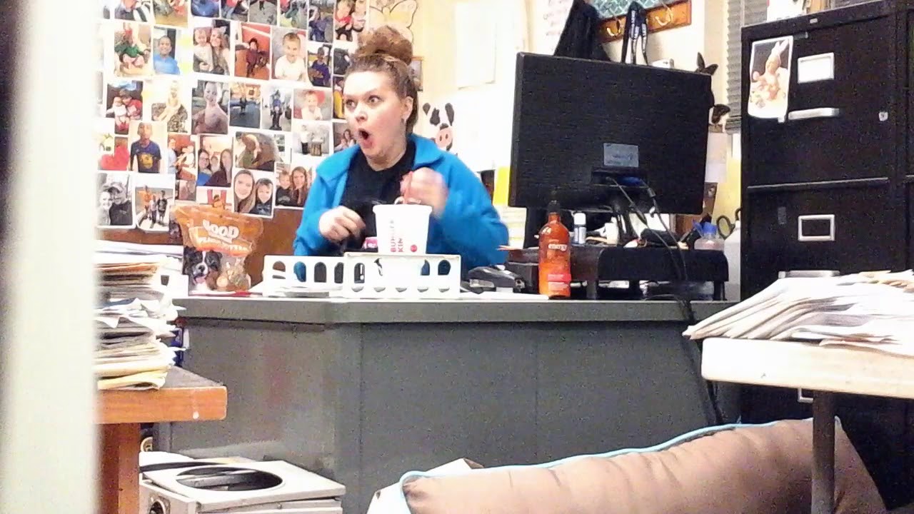 Air horn under chair YouTube