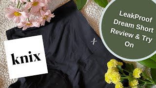 KNIX Leakproof Dream Short Review & Try On // THINX Sleep Short