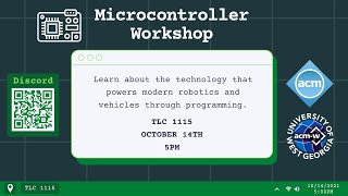 UWG ACM Microcontroller Workshop Part 2