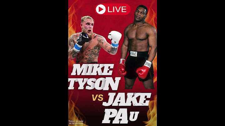 🔴LIVE: Mike Tyson vs Jake Paul Fight Live Today 2024.