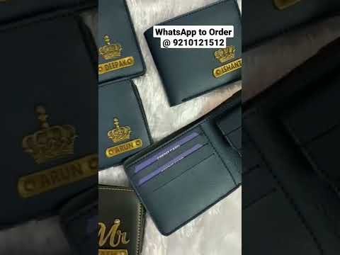 Customized name wallets