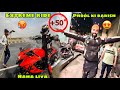 Aj tak ki sabse extreme ride  50 degree  or jaipur pahuchte hi pholo ki barish  aisa swagat