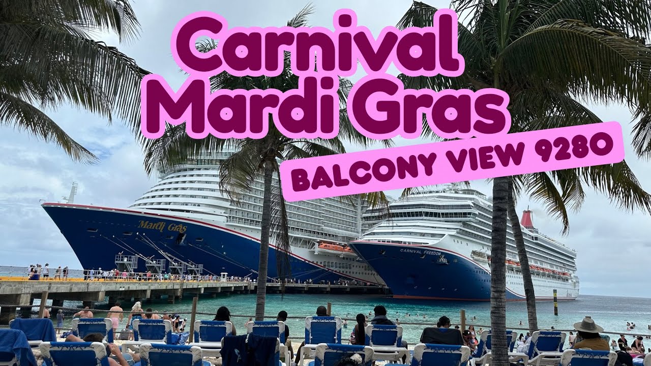 Carnival Mardi Gras Balcony Room 9280 | Peaceful Ocean Views You’ll Love