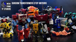 Random Transformers Stop Motions