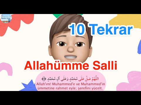 Nurettin'le Allahümme Salli Duası / 10 Tekrar / Ezber Dualar