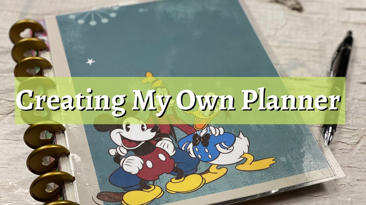 Make Your Own Daily Planner | Creating My Daily Planner - YouTube