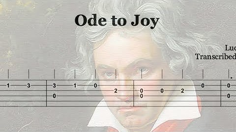 Easy Guitar Tab For Beethoven