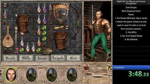 MM7 Solo Knight No Deaths/Reloads/NPCs/Turn Based/Glitches (Attempts 1-2, 3 Part 1)