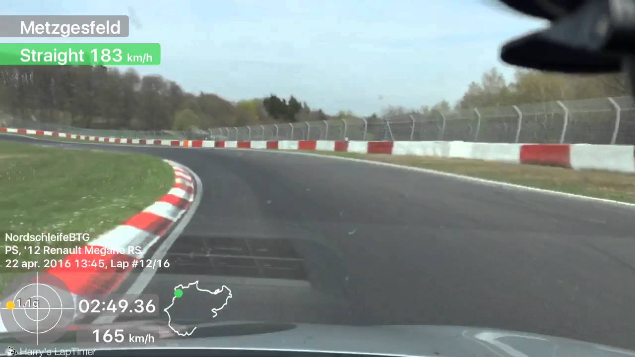 Renault Megane RS 7.50min BTG