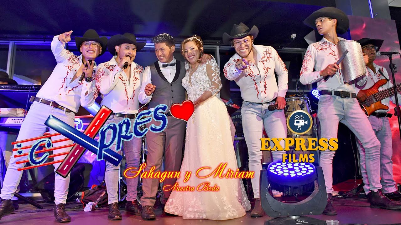 EXPRESO en VIVO en la boda de Miriam y Sahagun