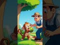 Kisan or bandra kahani #cotoon #babytoons #kidsvideo #baby #ai #poem #kidscartoon #bandra