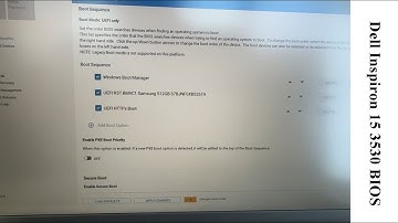 Dell Inspiron 15 3530 - How to Enter BIOS and Boot Menu Options
