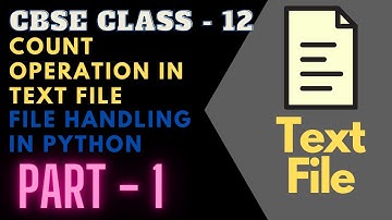 Python Program to Count Lines Starting From Particular Alphabet in Text File | File Handling | CBSE