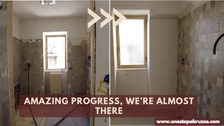 #009 Grandma’s Italian House Great Progress Tiles and Bathroom are Completed - (Almost)