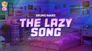 Download Lagu Bruno Mars - The Lazy Song // Lyrics MP3