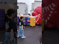 Dinosaur shooting game event production / Tyrannosaurus Inflatable / 恐竜シューティング ティラノサウルス #Dinosaur