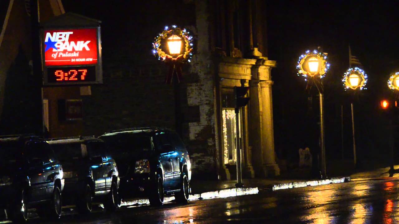 Lake Effect Snow Starts in Pulaski YouTube