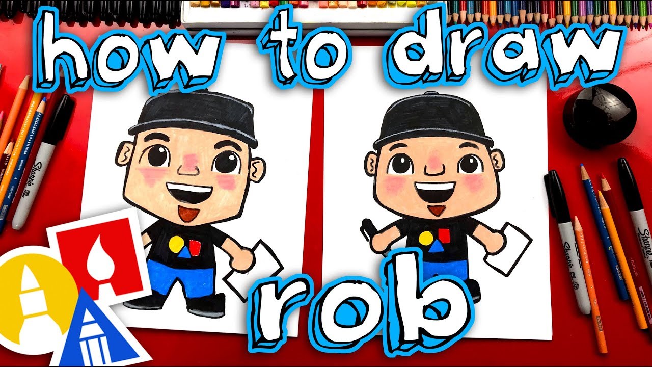 How To Draw Rob From Art For Kids Hub 