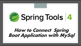 How to Connect Spring Boot Application with MYSQL