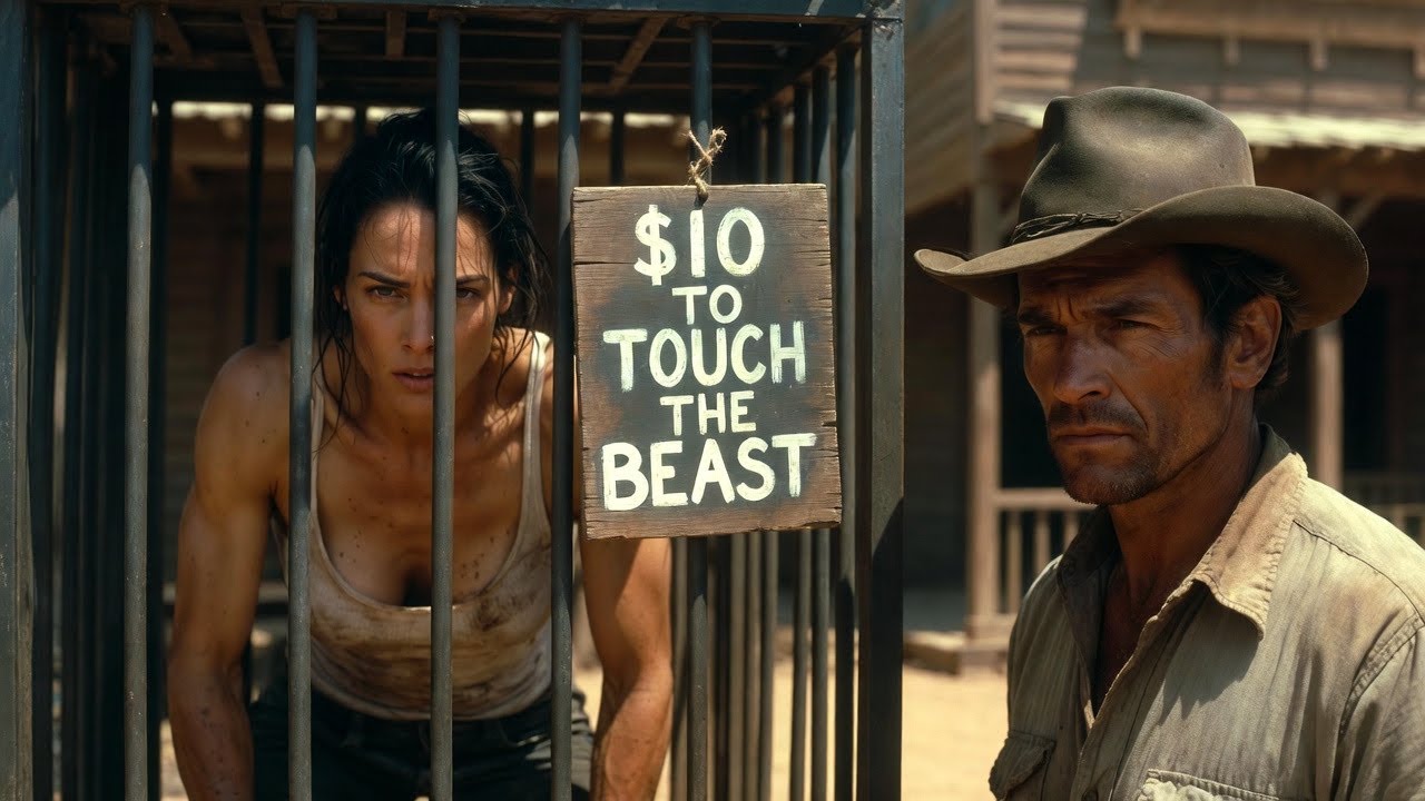 Everyone Feared the Caged Giant Widow—Until a Cowboy Bought Her Freedom & Proposed