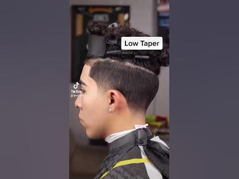 Low taper haircut 🔥 - YouTube