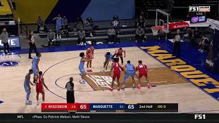 Marquette INCREDIBLE game-winning put-back against Wisconsin!!! // College Basketball 2020 Guide