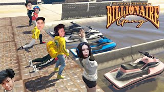 JETSKI Racing ng Billionaire Gang!! (beach racing) | GTA 5