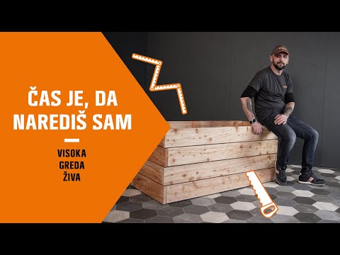 🛠 Čas je, da narediš sam: VISOKA GREDA ŽIVA // april // DIY, naredi sam