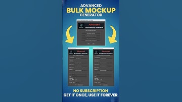 The Cheapest Bulk Mockup Generator on the Market #mockupgenerator #mockup #mockups #mockupdesign