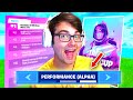 I Competed in the Trio Cash Cup with PERFORMANCE MODE... (Fortnite Competitive)