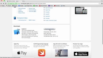 iOS Development with Swift Tutorial 3 - Installing Xcode 7