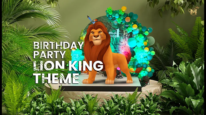 Birthday Party Lion King Theme