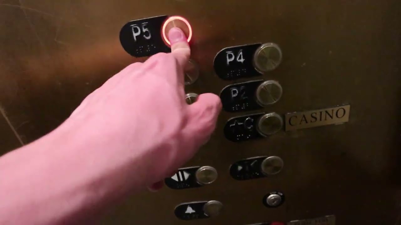 Another Take of the OTIS Gen2 Traction Elevators @ Rainmaker Garage, Foxwoods Hotel Mashantucket, CT