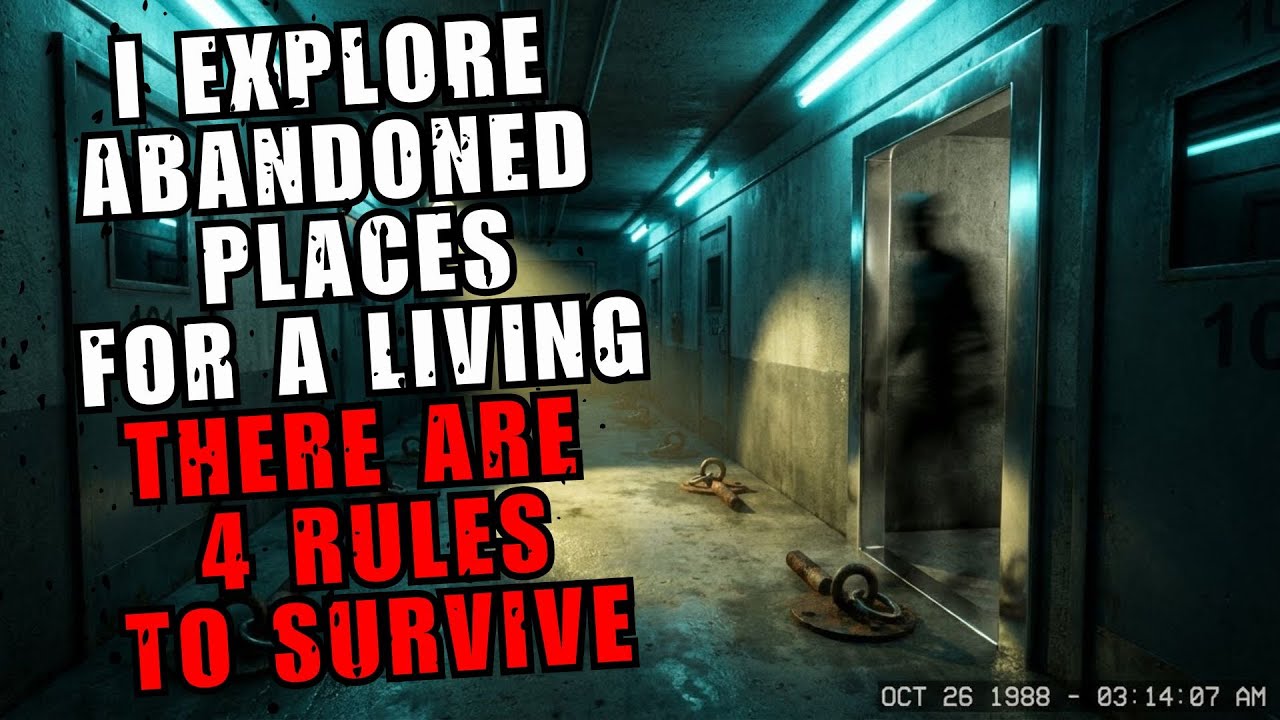 I Explore ABANDONED Places for a Living. There are 4 Rules to Survive.