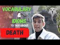 DEATH Vocabulary Idioms In English 