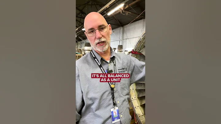 Inspecting Turbine Blades on a CFM-56 Engine