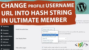 How to Change Username Profile URL to Unique Hash String in Ultimate Member WordPress | Permalink