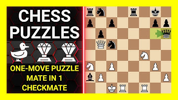 Chess Puzzles to Practice. Themes: One-move puzzle, Mate in 1, Checkmate. Learn Chess