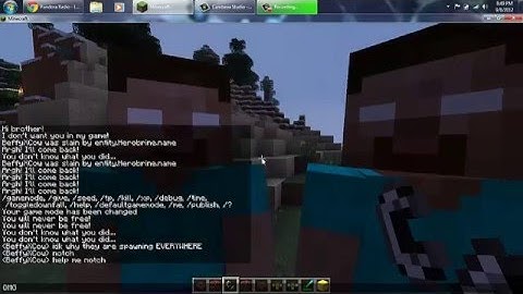 [1.3.2]Herobrine mod Minecraft Mod Showcase