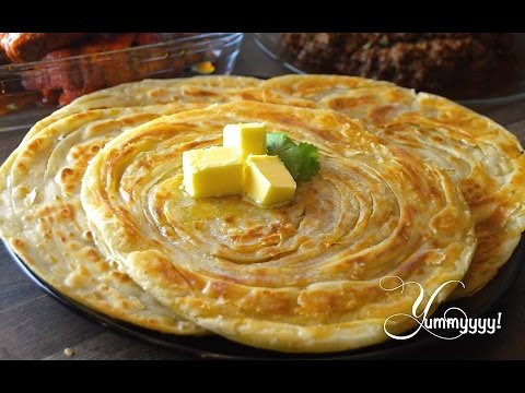 INDISCHES BROT - PFANNEBROT nur mit 3 ZUTATEN - GRUNDREZEPT - Chapati - Roti - indisch Kochen